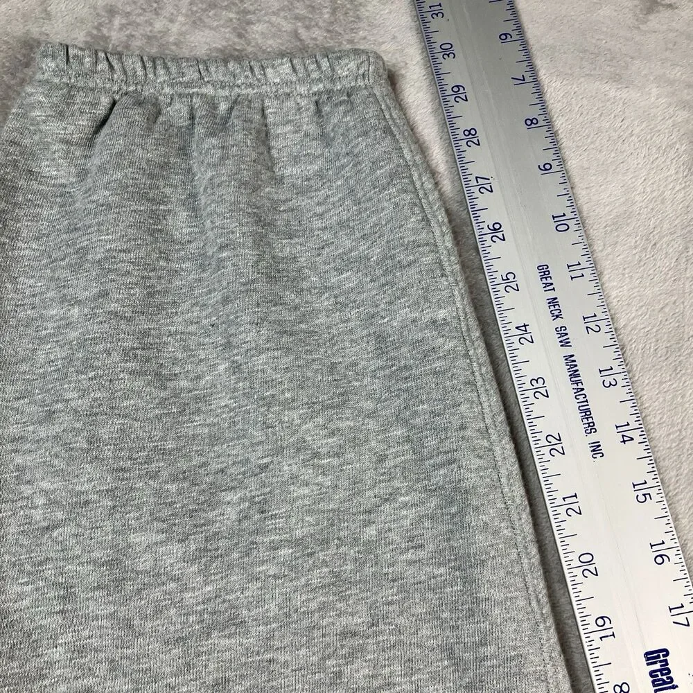 J.Crew 83 Fleece Sweatpants Mens XL Gray Cotton Blend Jogger Athleisure